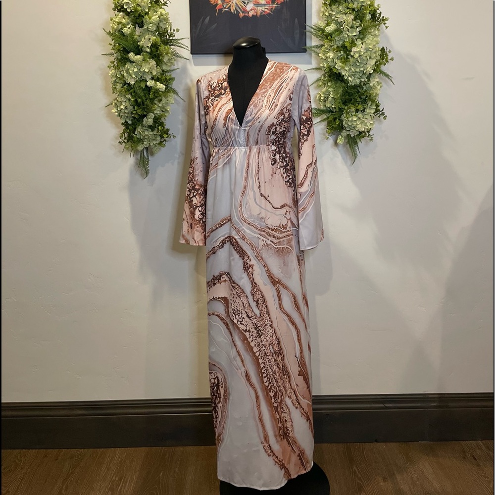 A light weight long dress.